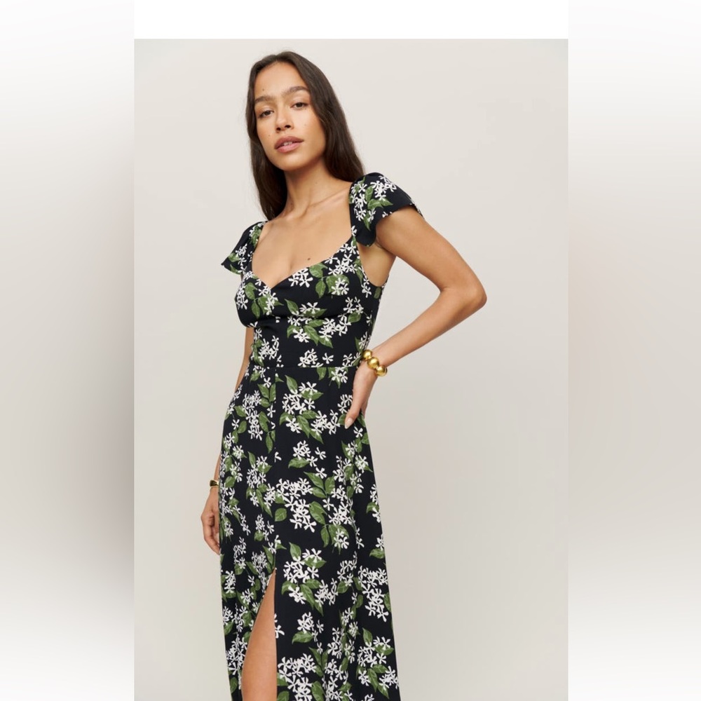 Reformation Lisola Midi Dress (NWOT)